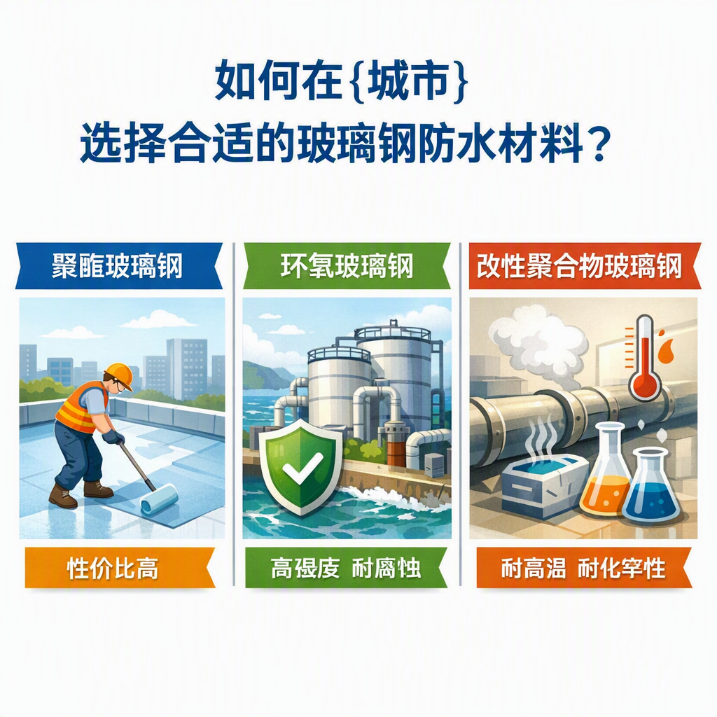 如何在邯郸选择合适的玻璃钢防水材料?